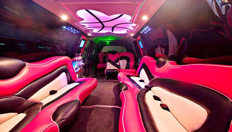 Luxuslimousine, die in Barcelona beeindruckt