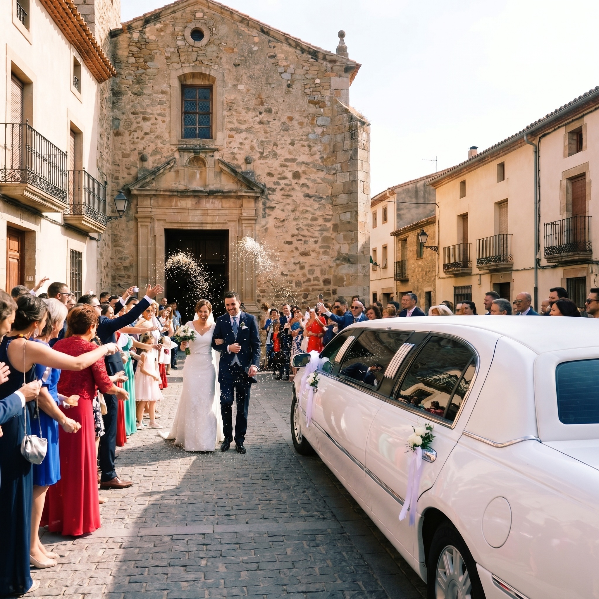 Limusinas para Bodas en Barcelona