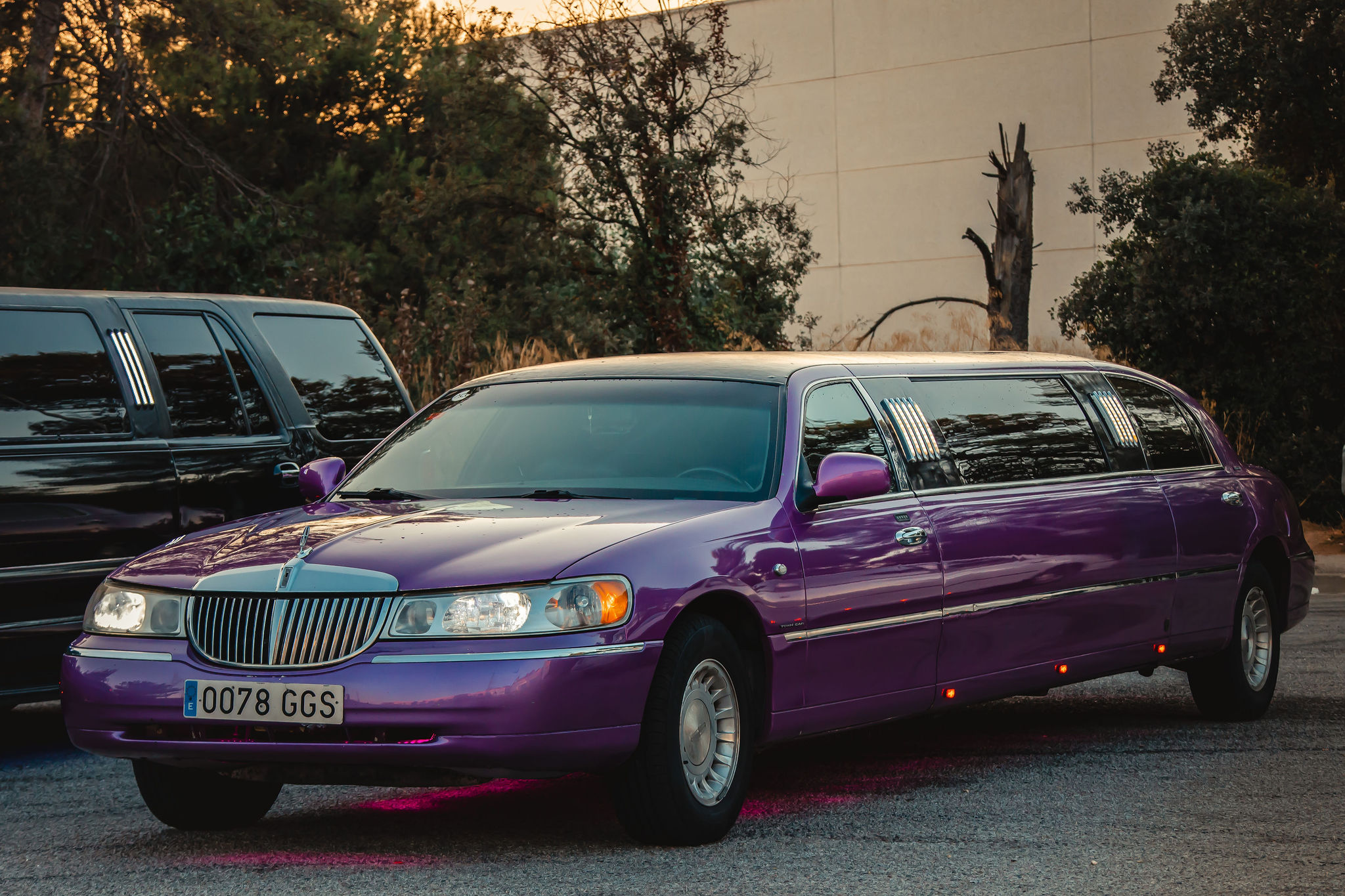046 · Lincoln Lila Town Car · exterior · Flota 2026 Lincoln Lila Town Car: exterior en Barcelona