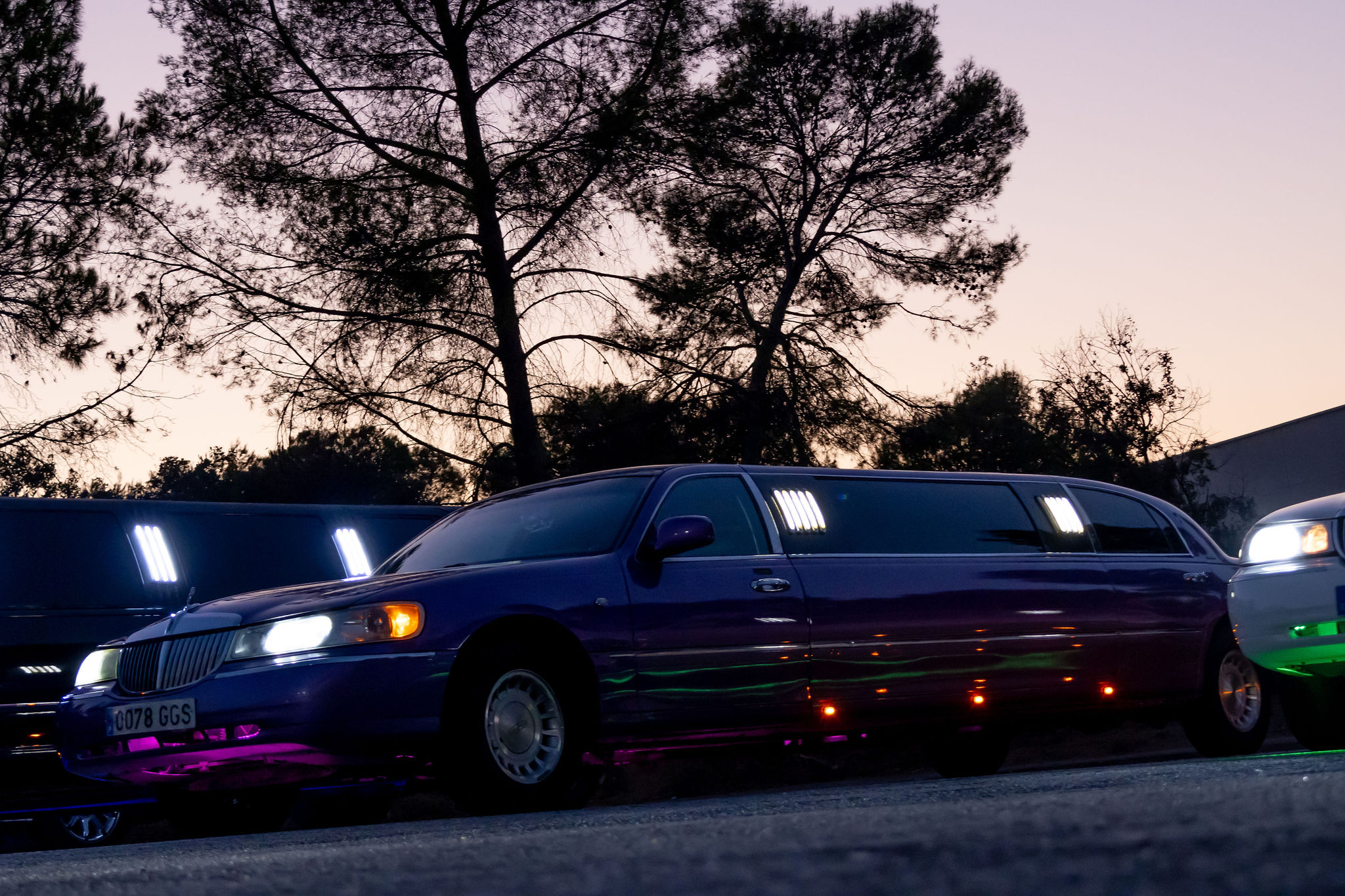 050 · Lincoln Lila Town Car · exterior · Flota 2026 Lincoln Lila Town Car: exterior en Barcelona