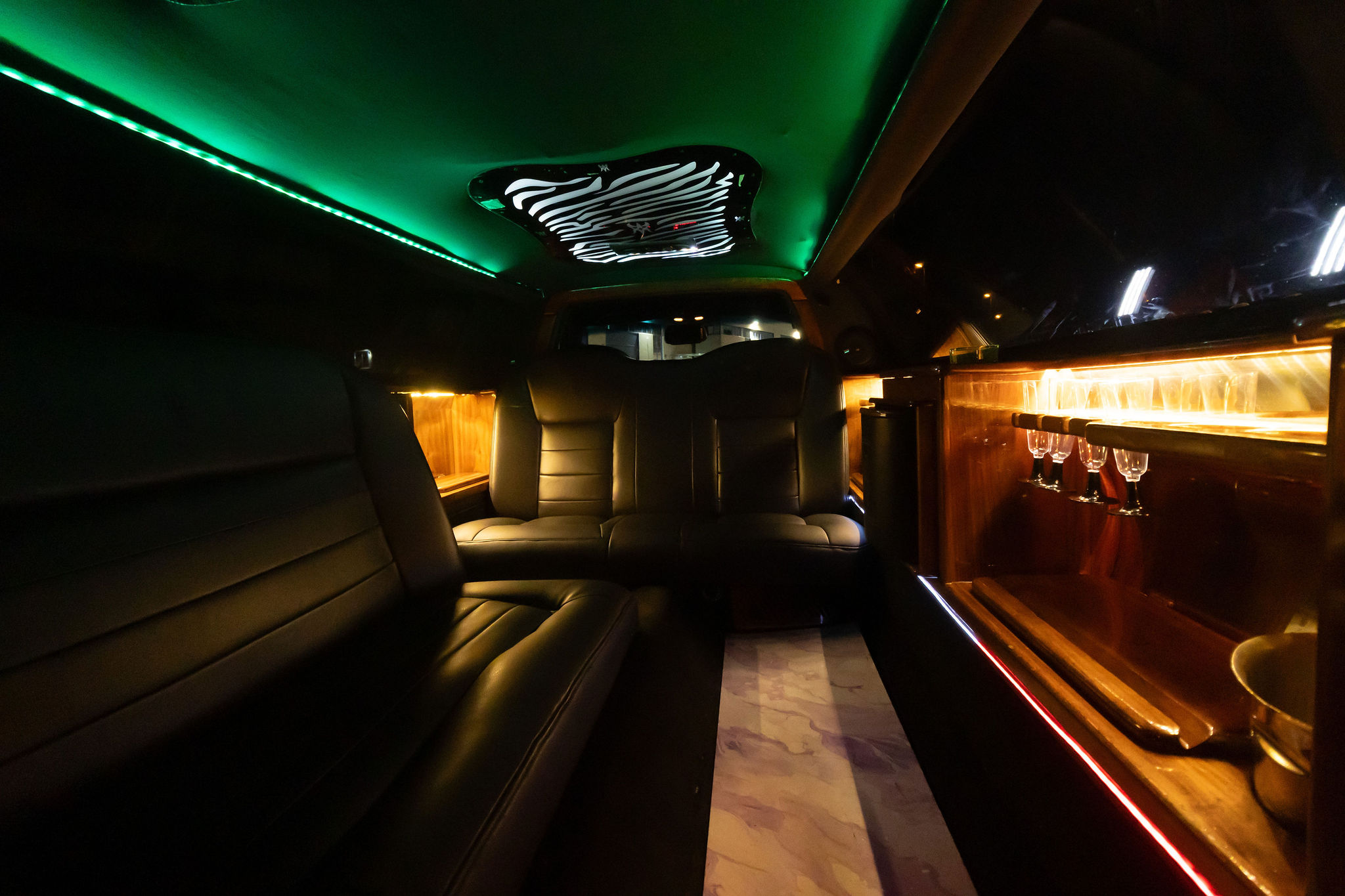053 · Lincoln Lila Town Car · interior · Flota 2026 Lincoln Lila Town Car: interior en Barcelona